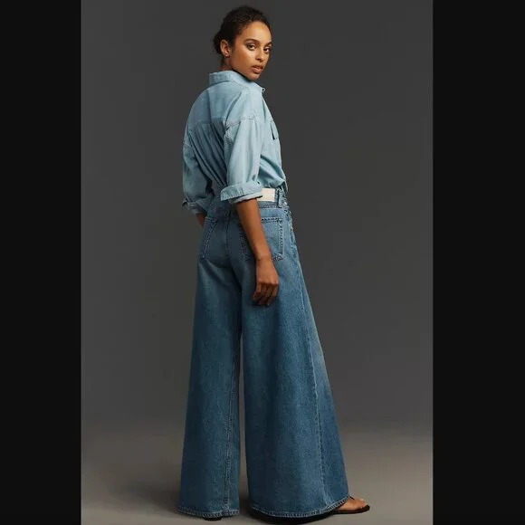 Citizens of Humanity Amari High-Rise Ultra Wide-Leg Jeans - Picture 4 of 5